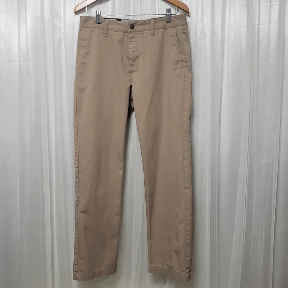 Volcom Men's Sz 30 Frickin Chino Pants Khaki - Picture 14 of 15